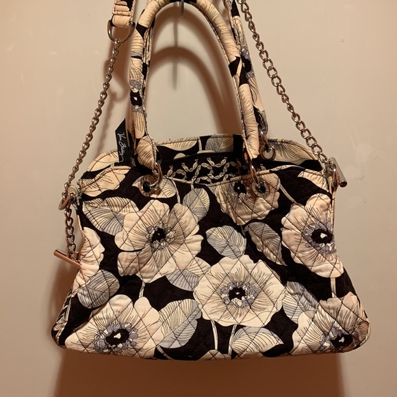 Vera Bradley retired camellia floral pattern shoulder bag - Picture 6 of 8